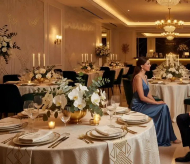 Elegancki wieczór tematyczny w luksusowej oprawie